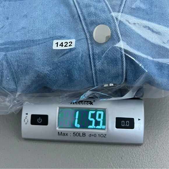 Eloquii Denim Shorts Romper Size 20 Elastic Waist Ruffles Summer Casual Everyday - Picture 9 of 9